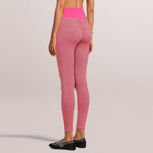 BubbleLuxe Sculpt Leggings - Fuchsia