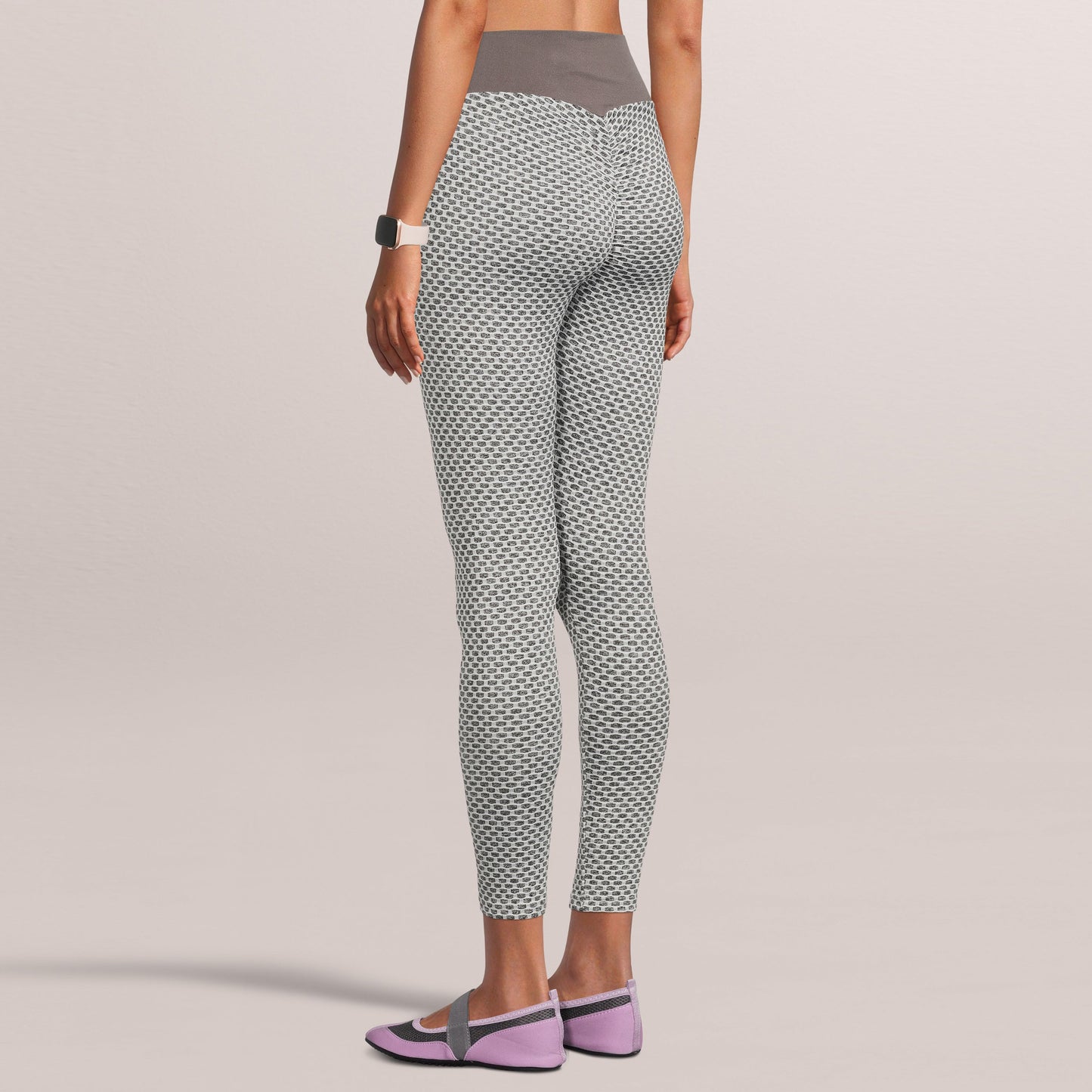 BubbleLuxe Sculpt Leggings - Gray