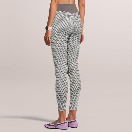 BubbleLuxe Sculpt Leggings - Gray