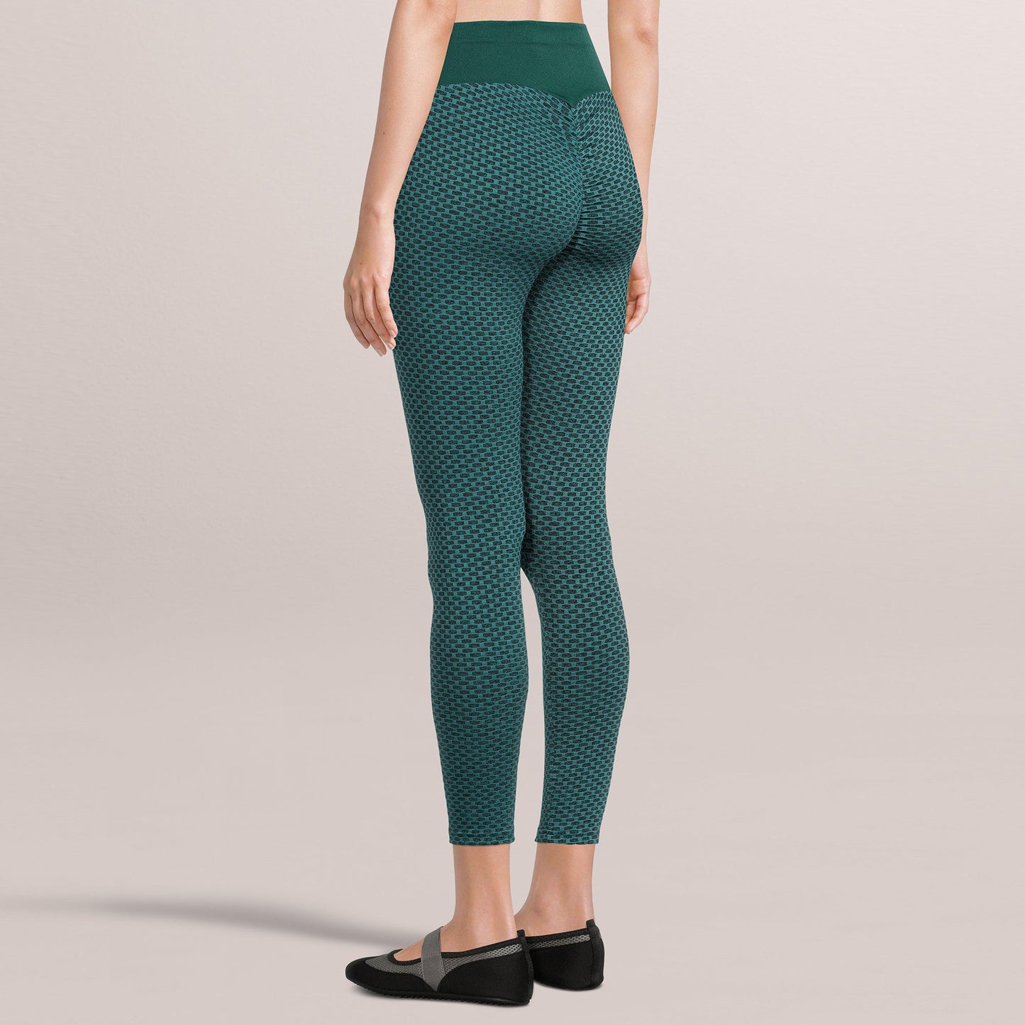 BubbleLux Sculpt Leggings - Teal