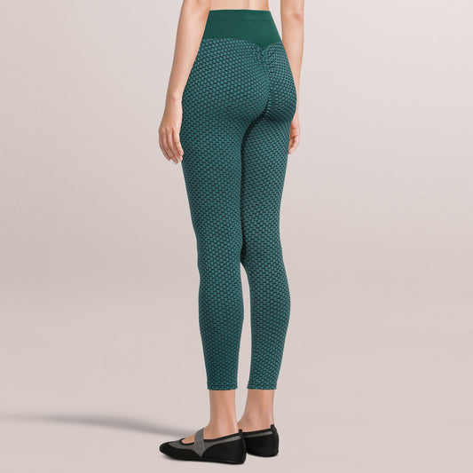 BubbleLux Sculpt Leggings - Teal